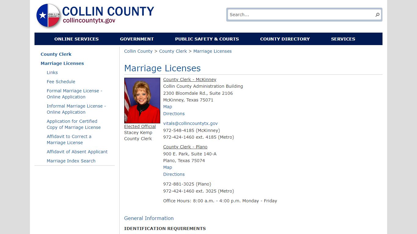 Marriage Licenses - collincountytx.gov